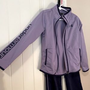 Girls Under Armour activewear set size 6